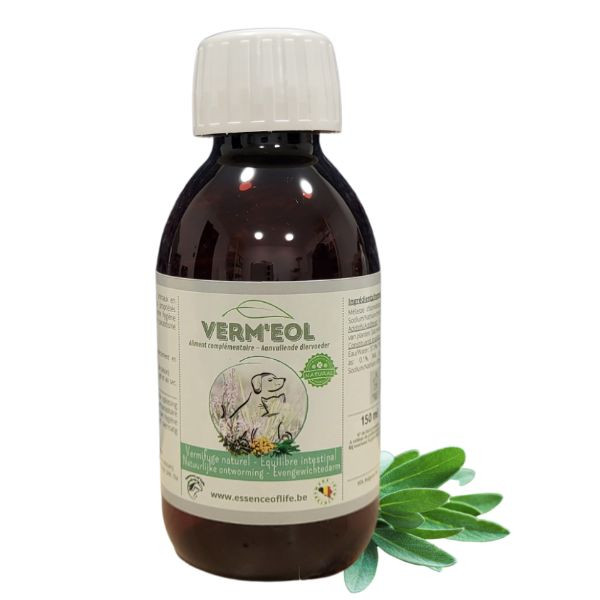 Verm'EOL Vermifuge Naturel pour Chiens et Chats 