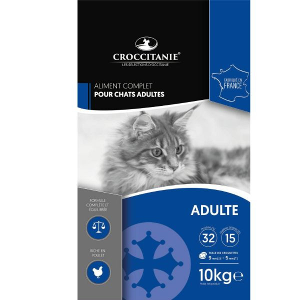 Croccitanie Elite Chat Adulte - 10 kg 