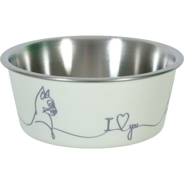 Zolux Écuelle Love Antidérapante pour Chat - 400 ml 