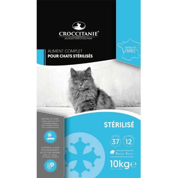 Croccitanie Elite Chat Stérilisé - 10 kg 
