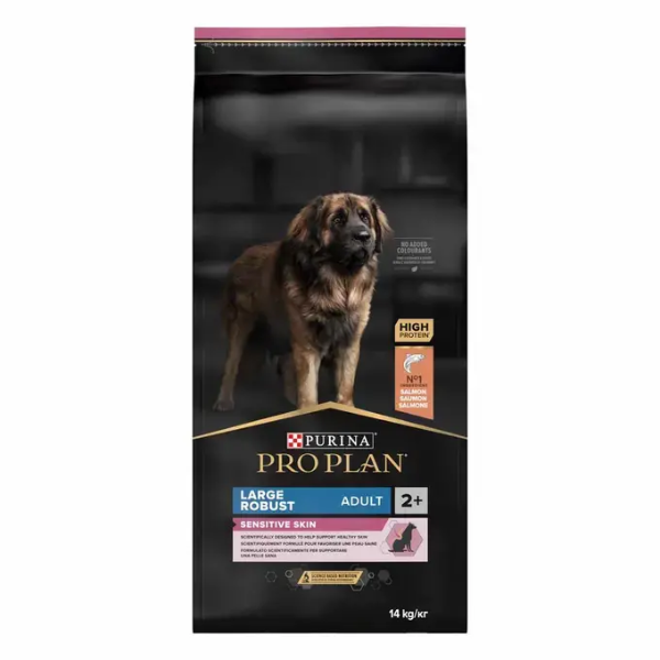 PROPLAN Dog Large Robust Adult Sensitive Skin Saumon - 14 kg