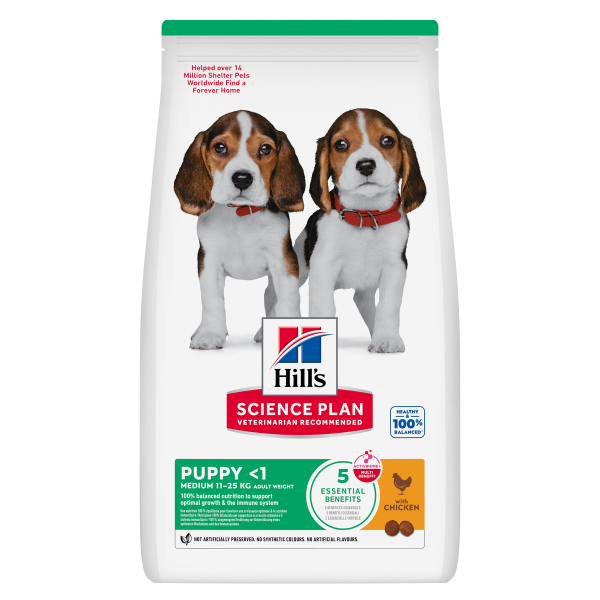 Hill's Science Plan Canine Puppy Medium Poulet