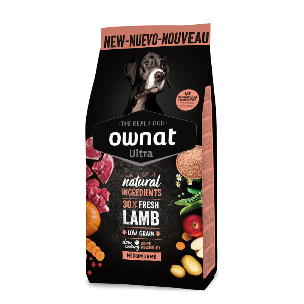 Ownat Ultra Medium Agneau Adulte