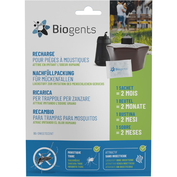 Biogents Recharge BG-Sweetscent - 2 Mois