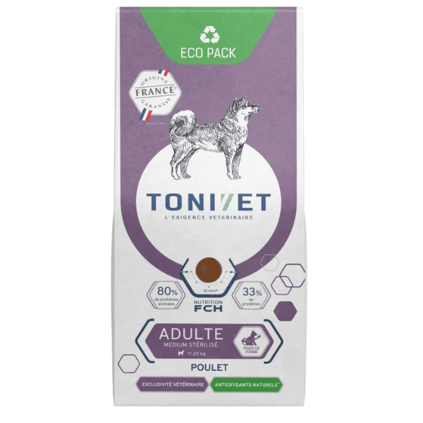 Tonivet Chien Adulte Medium / Maxi stérilisé