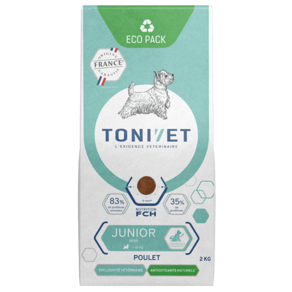 Tonivet Chien Junior Mini - 2 kg 
