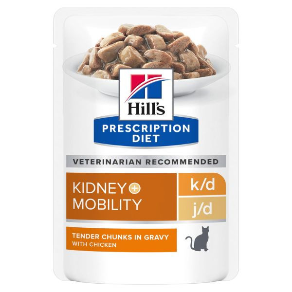 Hill's Prescription Diet Feline k/d + Mobility - 12 x 85 gr