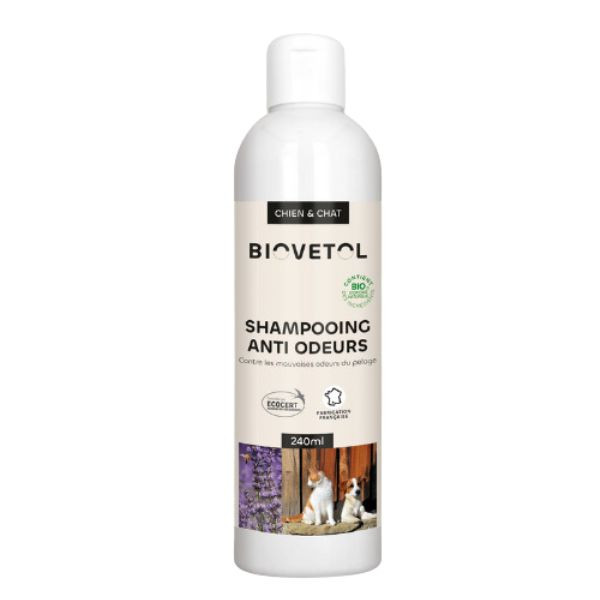 Biovetol Shampooing Anti-odeur - 240 ml