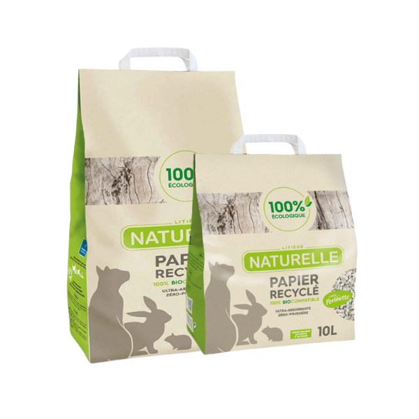 Litière Perlinette papier