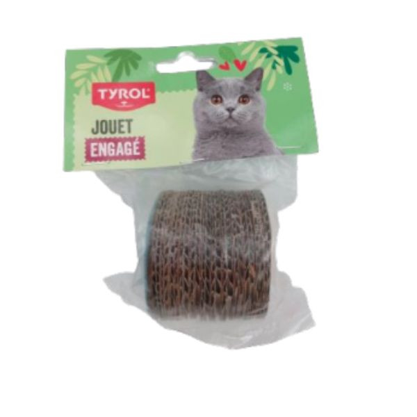 Tyrol Jouet en Carton pour Chat 