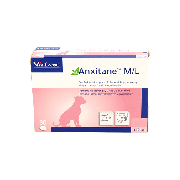 Anxitane M/L pour Chien >10 kg - 30 cps
