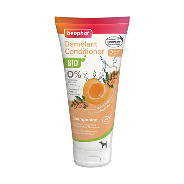 Beaphar Shampoing Bio Démêlant 2 en 1 pour Chien - 200 ml