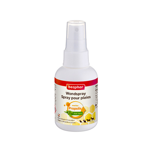 Beaphar Spray pour Plaies au Propolis - 75 ml