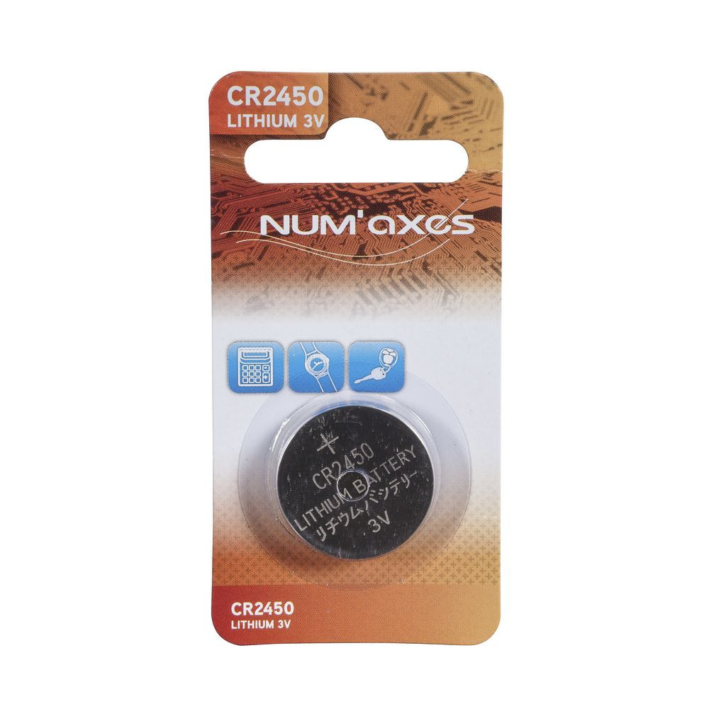 Numaxes - Pile Lithium 3 Volts CR2450