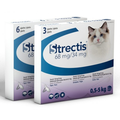 Strectis Chat (<5 kg) - 6 pipettes