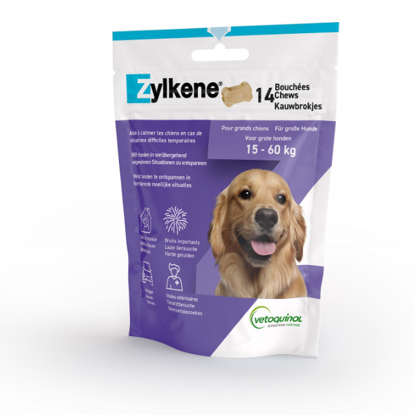 Zylkene Chews - 15 à 60 kg (14 bouchées)
