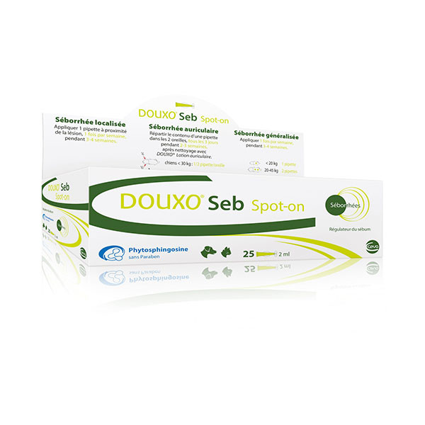 Douxo Séborrhée Spot-on - 25 Pipettes