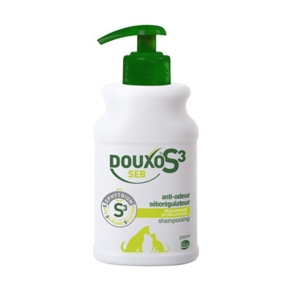 Douxo S3 Seb Shampooing Anti-odeurs - 200 ml