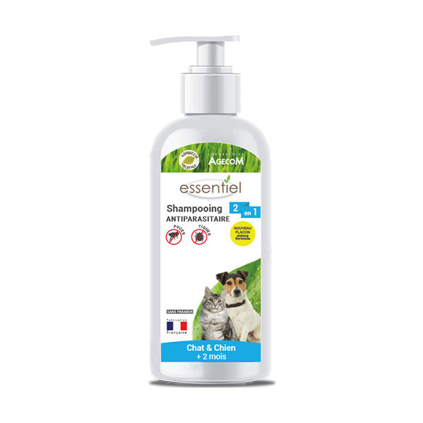 Essentiel Shampooing Antiparasitaire Chien & Chat - 250 ml