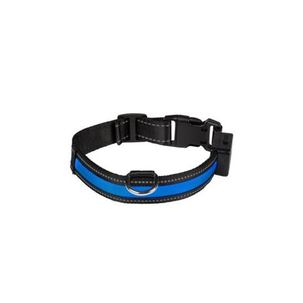 Numaxes Eyenimal Light Collar USB Rechargeable - Bleu S