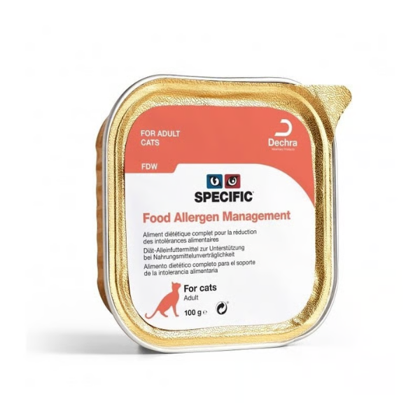 SPECIFIC FDW Food Allergen Management pour Chat