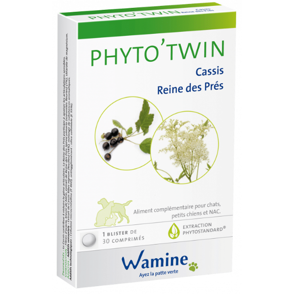 Wamine Phyto'Twin Cassis-Reine des Prés - 30 cps