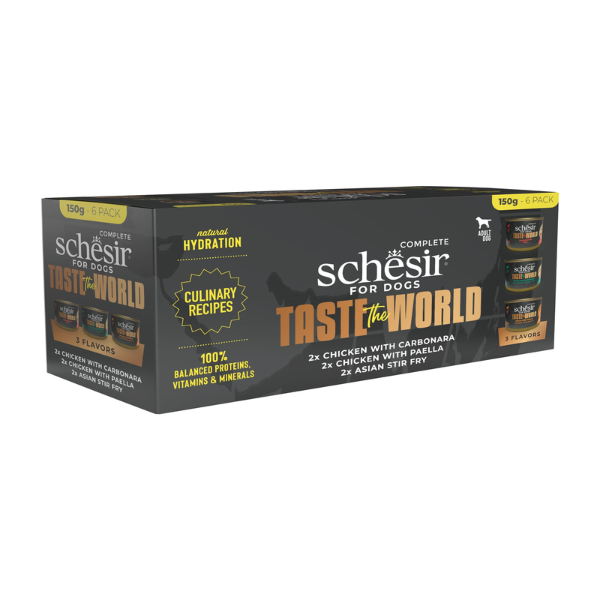 Schesir Pack Variété TW Chien - 6 x 150 g