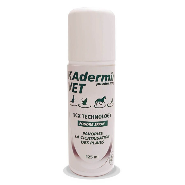 Kadermin vet Cicatrisant en poudre Spray - 125 ml