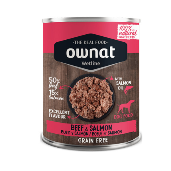 Ownat Wetline Dog Boeuf & Saumon