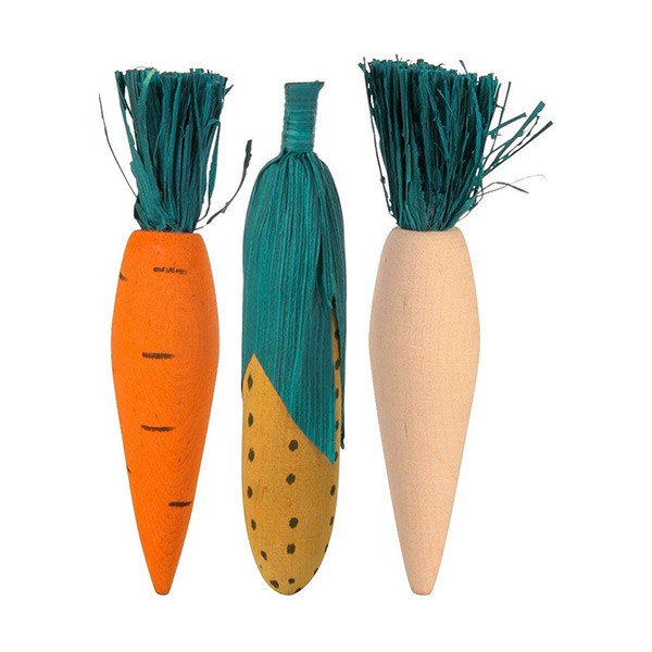 Trixie Friandises en Bois et Paille pour Rongeurs