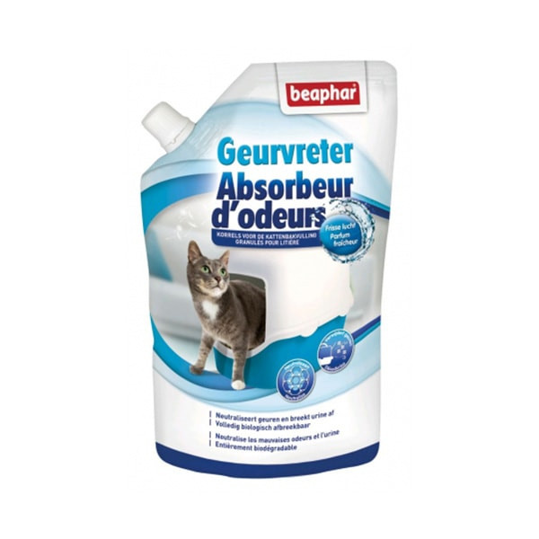 Beaphar Granulés Absorbeurs d'Odeur pour Chat - 400 gr