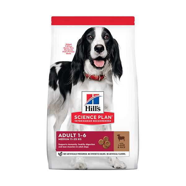 Hill's Science Plan Canine Adult Medium Agneau & Riz