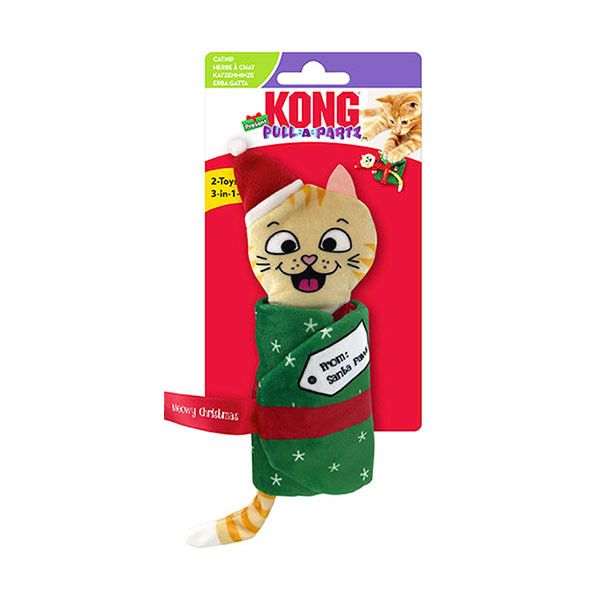 Kong Pull A Partz de Noël pour Chat