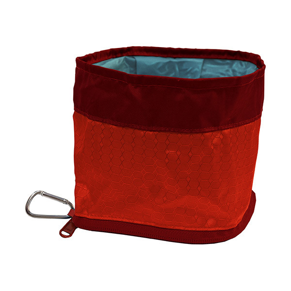 Kurgo Abreuvoir de Voyage Zippy - Rouge