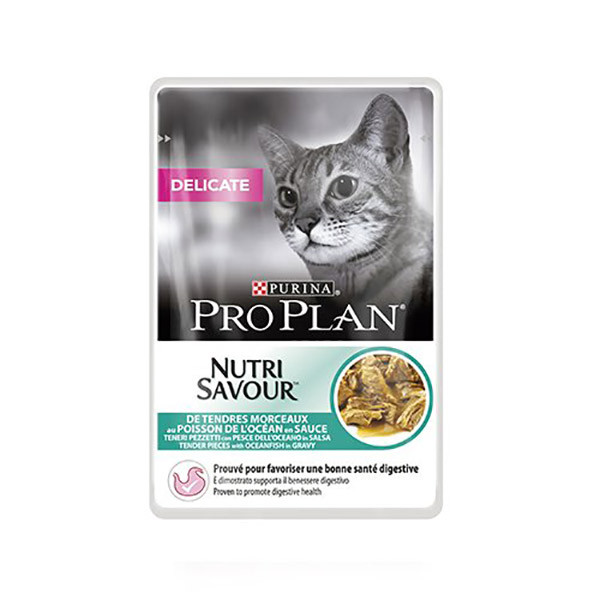 PROPLAN Cat Delicate Poisson - 26 x 85 gr