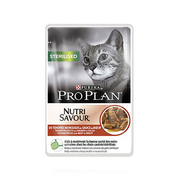 PROPLAN Cat Sterilised Boeuf - 26 x 85 gr