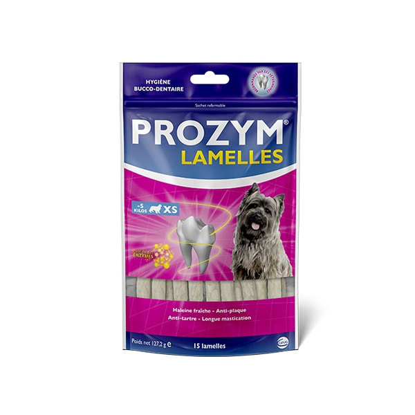 Sachet de 15 lamelles XS pour les chiens de < 15 kg