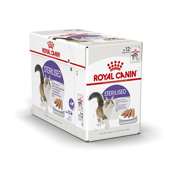 Royal Canin Cat Sterilised Emincés en Mousse - 12 x 85 g