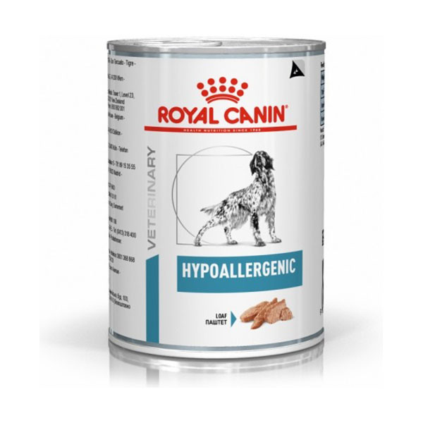 Royal Canin Vdiet Dog Hypoallergenic - 12 x 400 gr