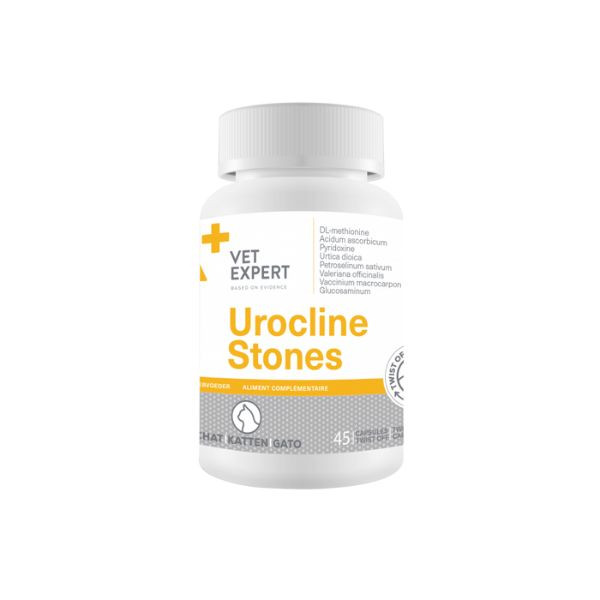 VetExpert Urocline Stones pour Chat - 45 capsules