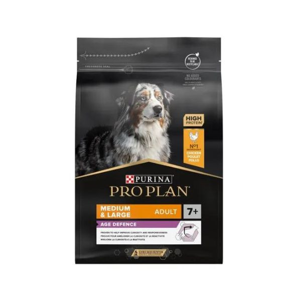 PROPLAN OptiAge Adult 7 croquettes chien medium large 14 Kg Companimo