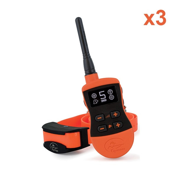 SportDOG SD-875E - Collier de Dressage pour 3 Chiens