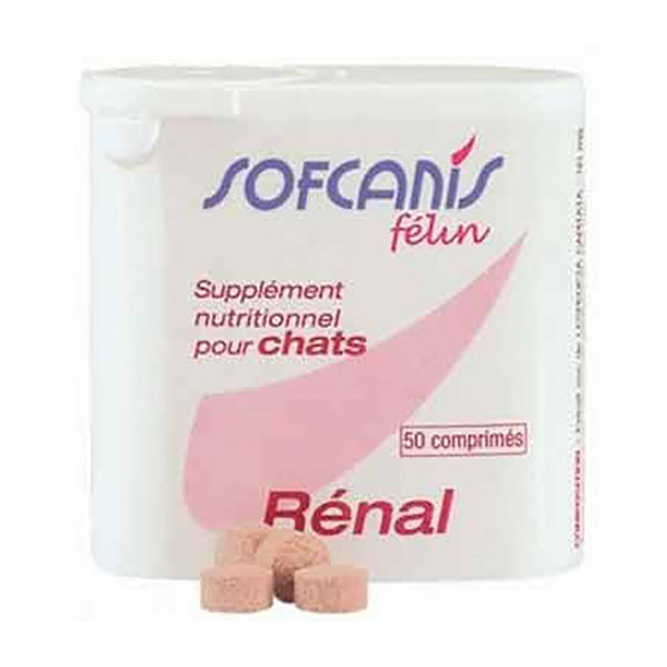 SOFCANIS Renal Comprimés pour Chat - 50 Cps