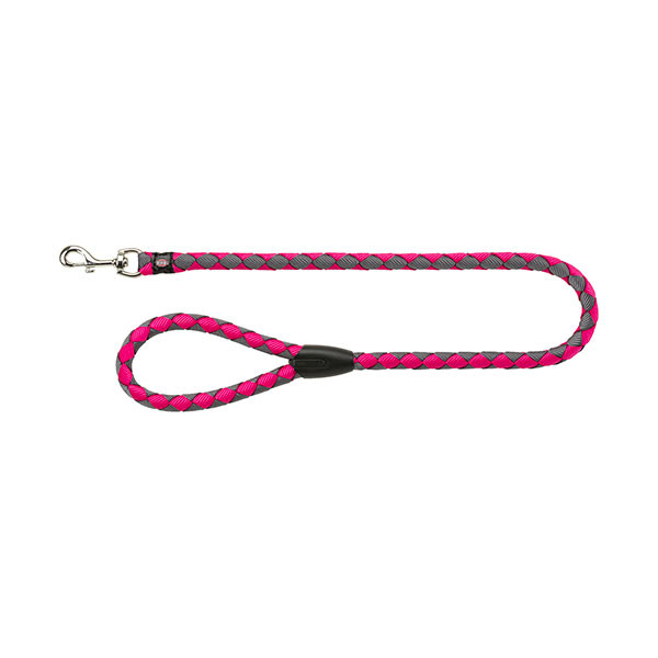 Trixie Cavo Laisse Fuchsia/Gris Graphite - S/M