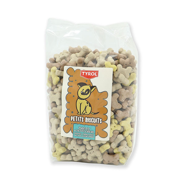 Tyrol Petits Biscuits pour Chiot et Petit Chien - 500 g
