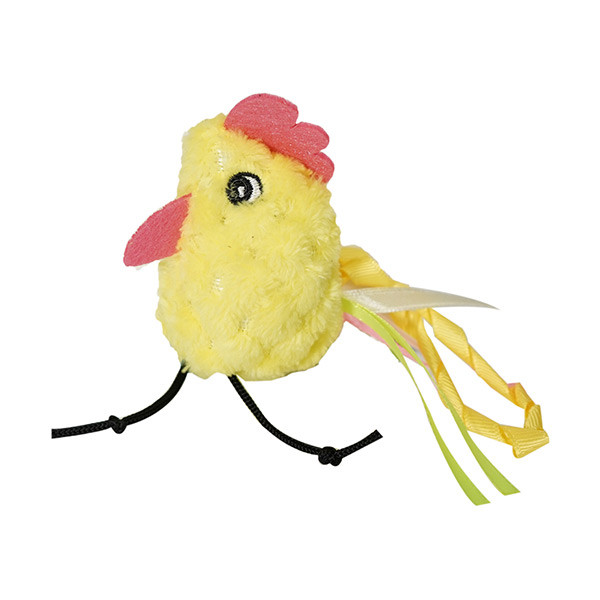 Poule Jaune pour Chat