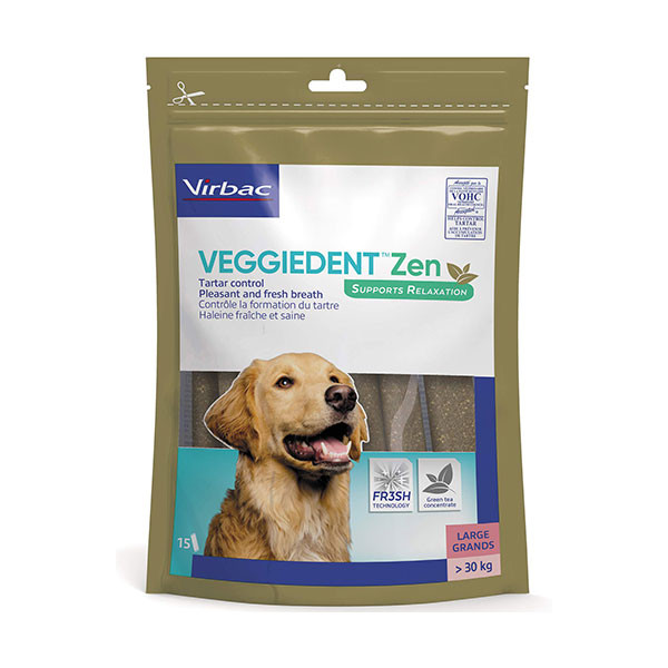 VeggieDent Zen (15 Lamelles) - L Chien > 30 kg