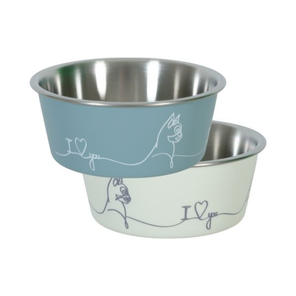 Zolux Écuelle Love Antidérapante pour Chat - 400 ml 