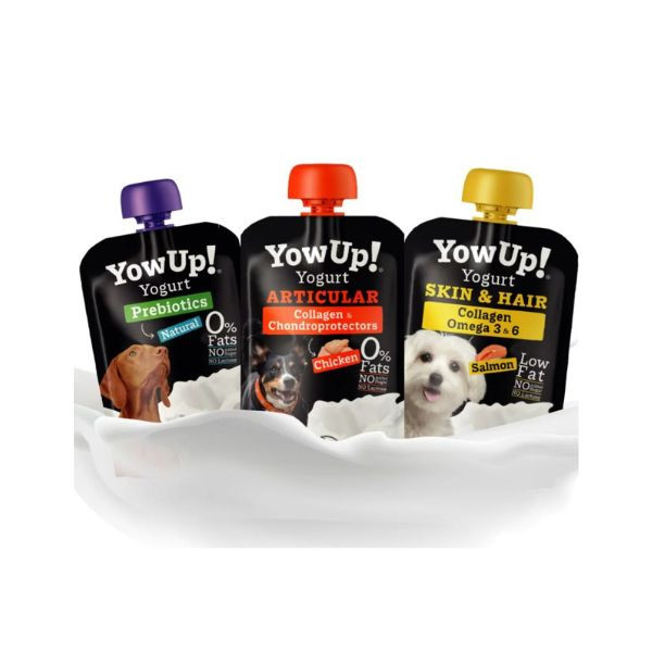 YowUp Yaourt Mix pour chien - 3 x 115 g