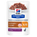 Hill's Prescription Diet Feline k/d Boeuf - 12 x 85 g